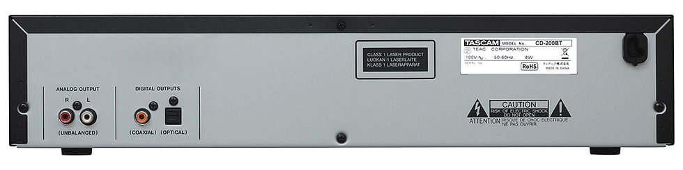 Thumbnail: TASCAM CD-200 Series Professional CD Player with Bluetooth