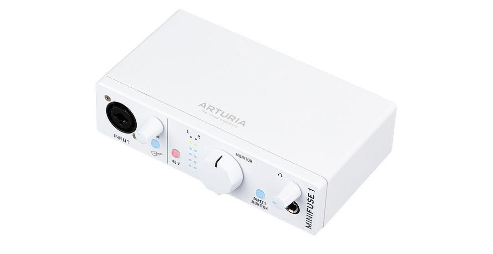 Thumbnail: Arturia MiniFuse 1 audio interface