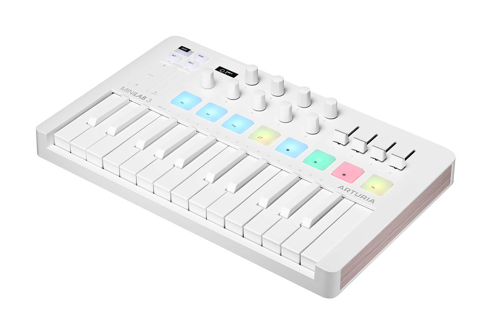 Thumbnail: Arturia MiniLab 3 Alpine White