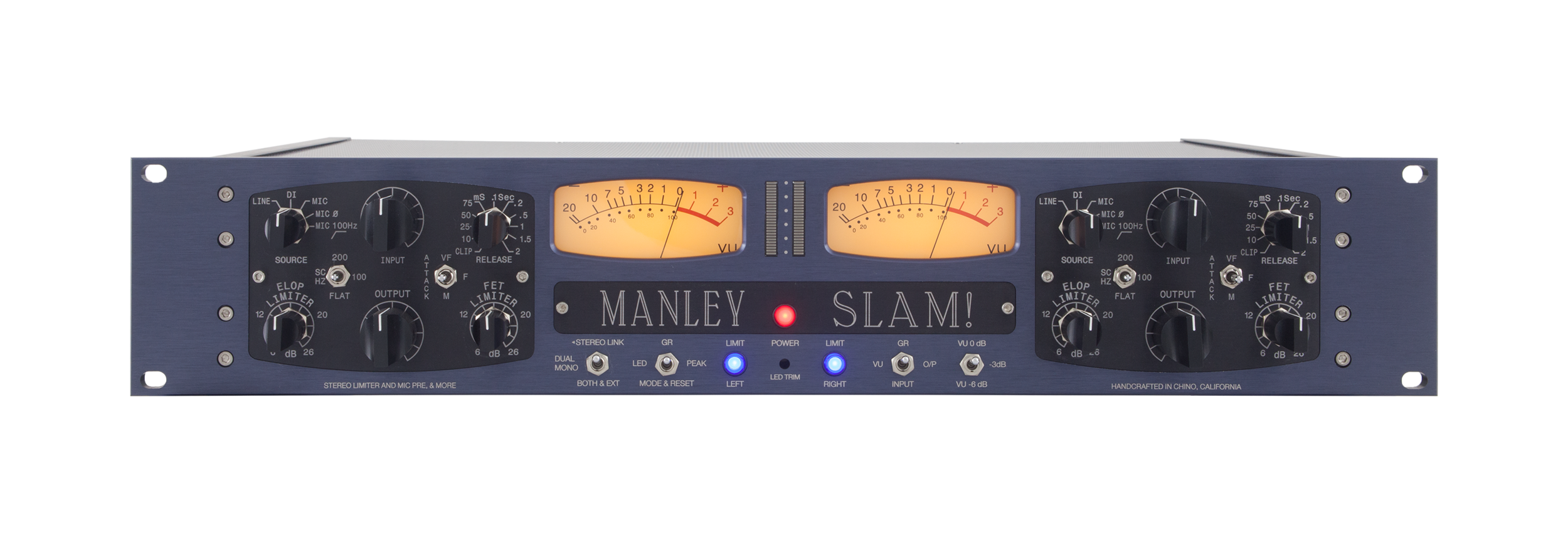 MANLEY SLAM! STEREO LIMITER AND MIC PREAMP