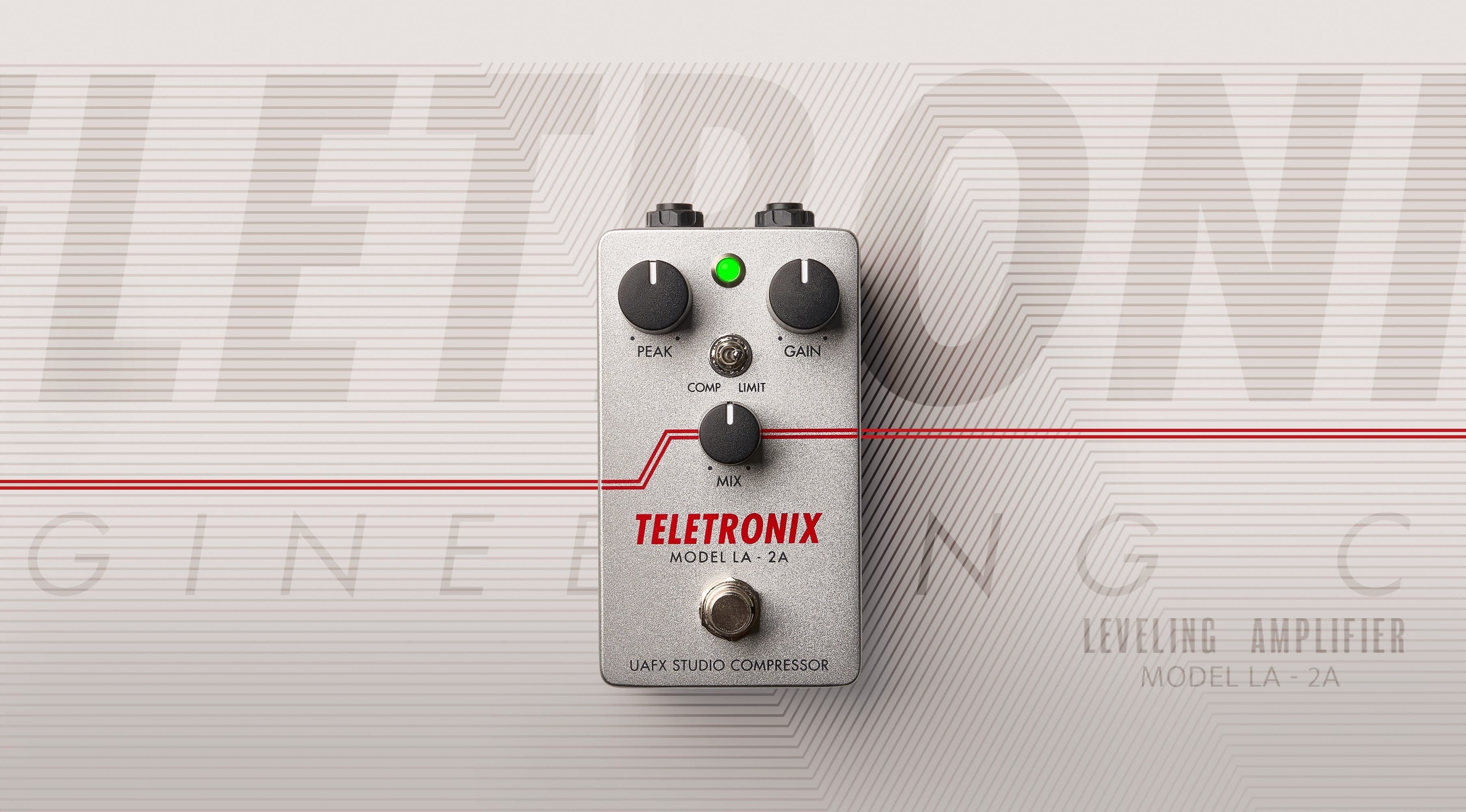 UAFX Teletronix LA-2A Studio Compressor Pedal