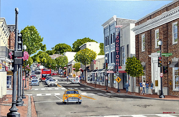 Wisconsin Ave, Washington, DC 20x30