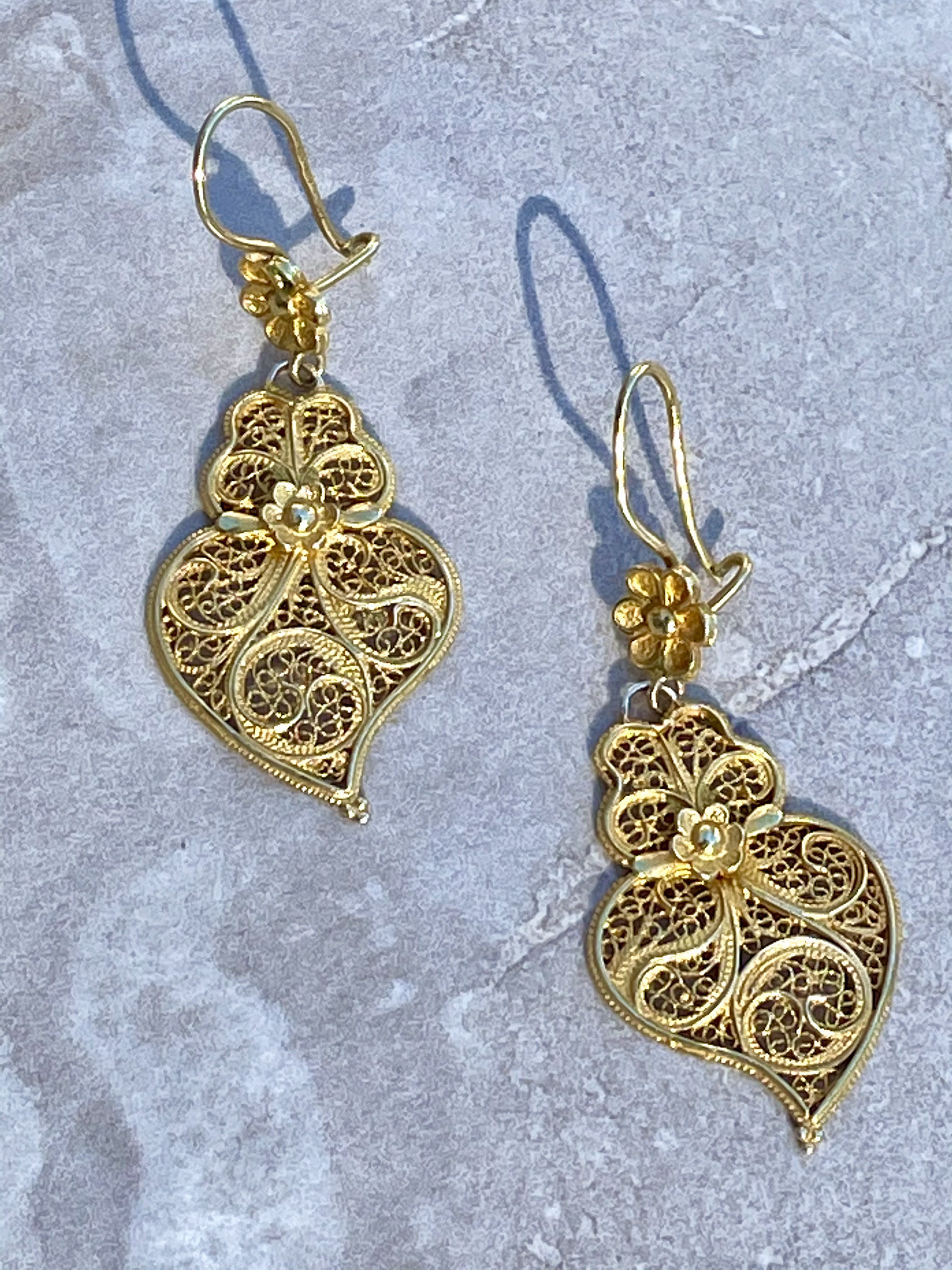 Portuguese Filigree Earrings