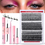 Thumbnail: Summer Natural Look Lightweight Eyelash Extensions Set, 1 Set Fluffy False Eyela