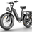 Thumbnail: Carbon Fibre Electric Bike, 1200W Motor Fat Tire Moutain Bike, 48V 20AH Removabl