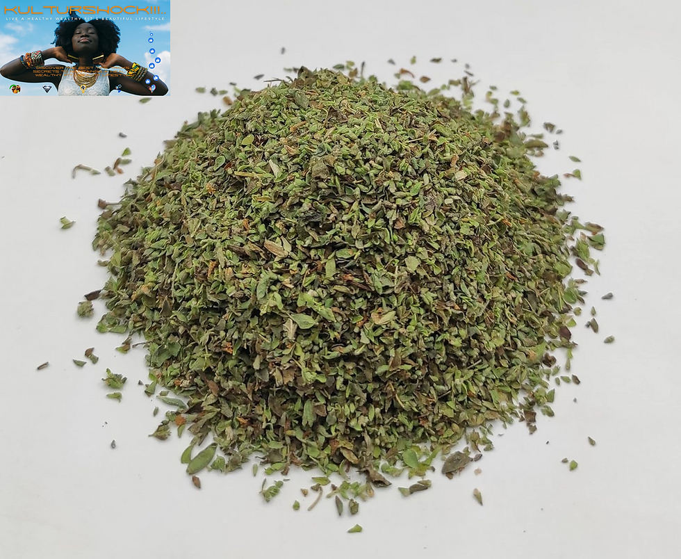 Thumbnail: Greek Mountain Oregano Grated Leaves - Certified Organic 85 Grams - 1,95 Kilos- 