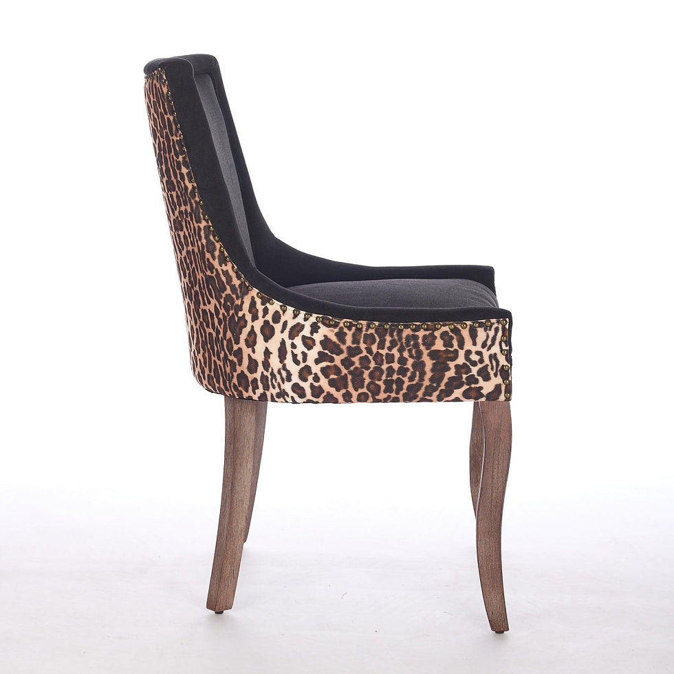 Thumbnail: Furniture,Ultra Side Dining Chair, Thickened fabric chairs with neutrally toned