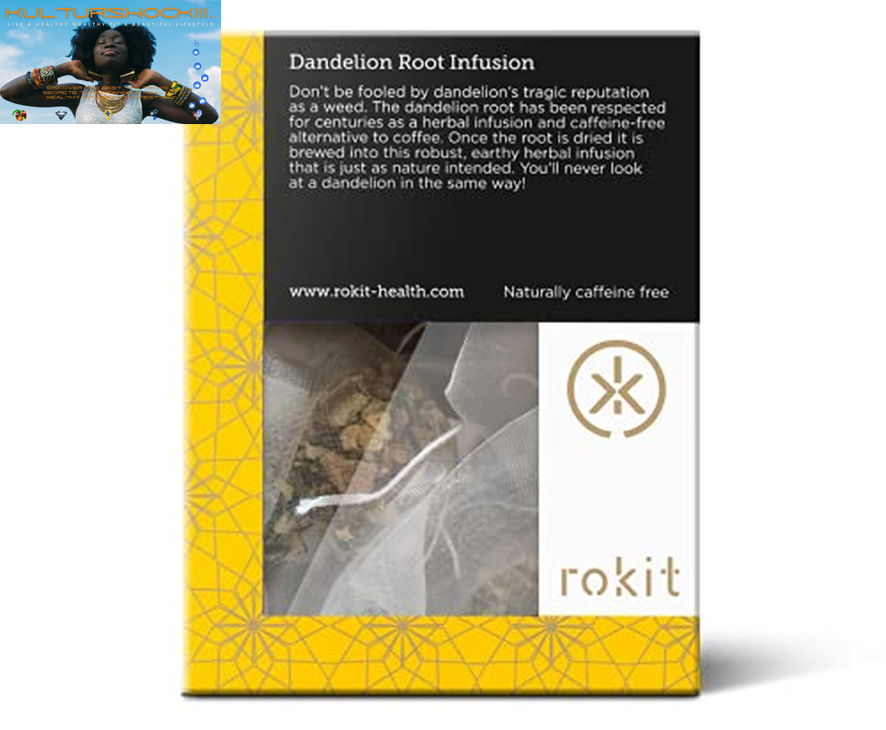 Thumbnail: Teas | Dandelion Root | Herbal Tea | 36 Unbleached Tea Bags | Organic | Naturall