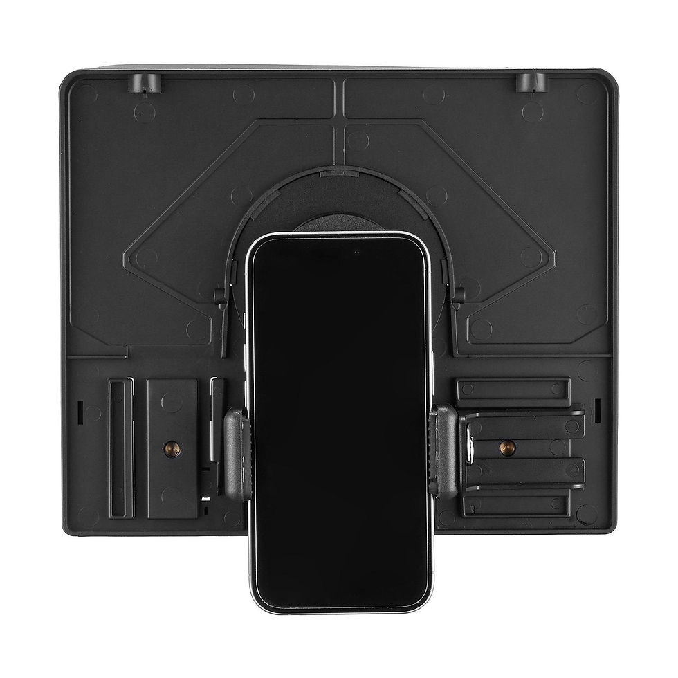 Thumbnail: VEVOR Teleprompter, 10" Aluminum Alloy, Desktop Prompter with Adjustable