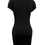 Thumbnail: Women'S Solid Cut Out round Neck Short Sleeve Bodycon Dress, Summer Clothes Wome