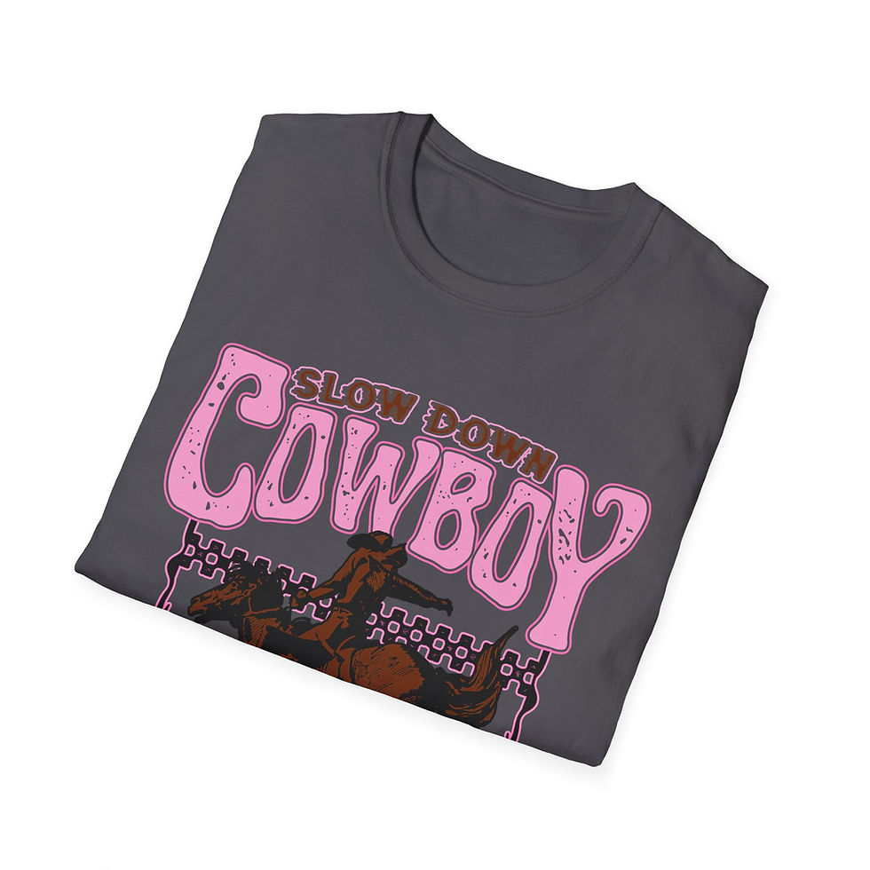 Thumbnail: Alexis Gomez Slow Down Cowboy Unisex T-Shirt,  Country Music Fan Shirt, 