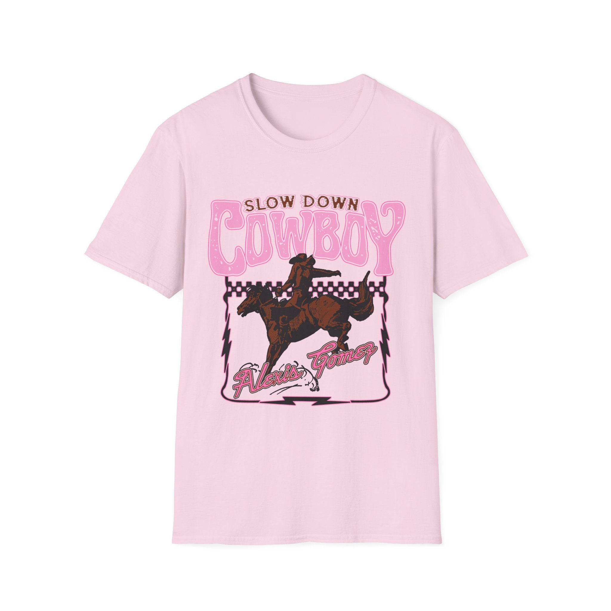 Alexis Gomez Slow Down Cowboy Unisex T-Shirt,  Country Music Fan Shirt, 