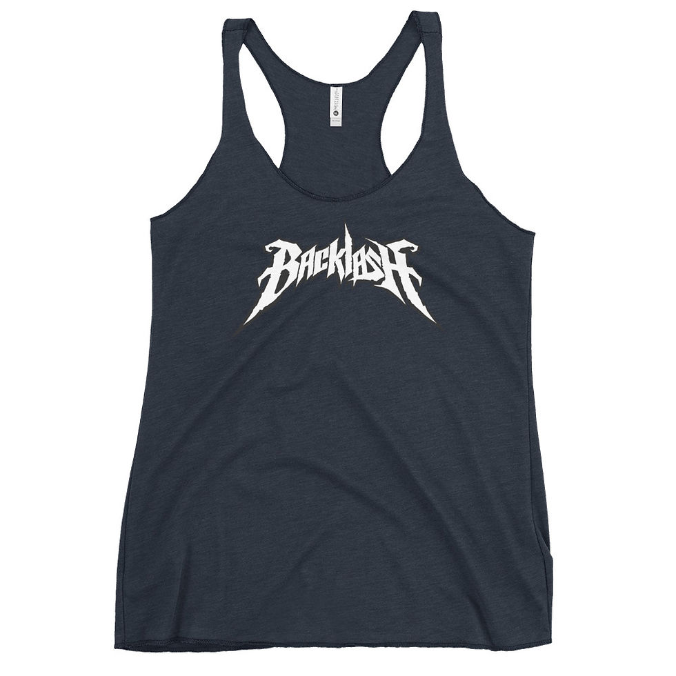 Thumbnail: Women's Classic White Logo Racerback Tank