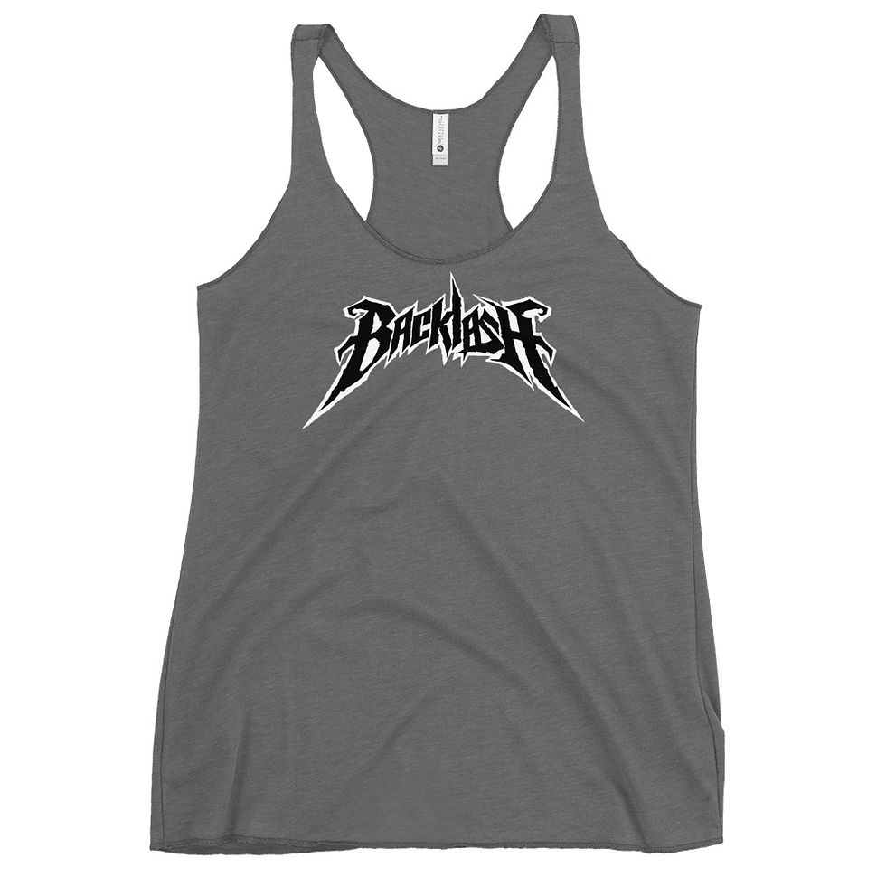 Thumbnail: Women's Classic Black Logo Racerback Tank