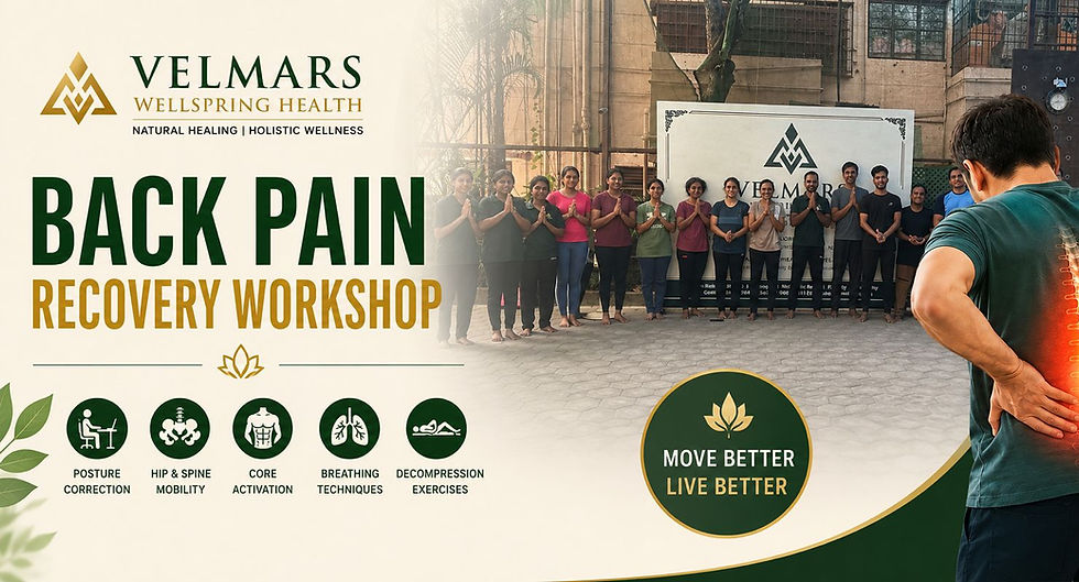 Back Pain Recovery Workshop