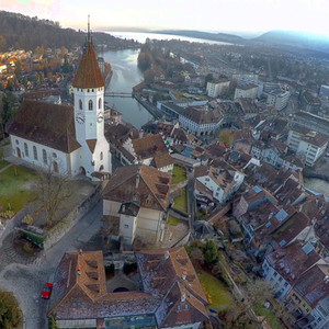 Aerial Photography – Thun & Valangin Castle