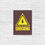 Thumbnail: Poster Shocking in maroon medium