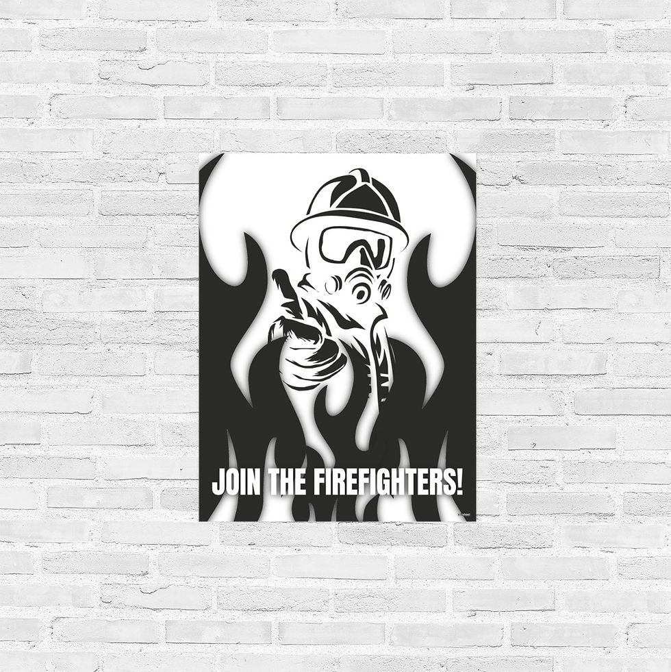 Thumbnail: Poster Join The Firefighters!