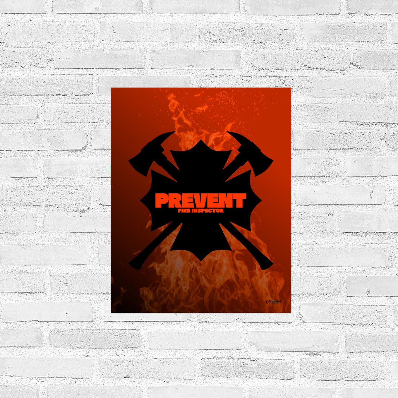 Poster Fire Inspector – Prevent small