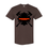 Thumbnail: Heavy Cotton Unisex T-shirt featuring the Fire Dispatcher – Coordinate design in dark chocolate