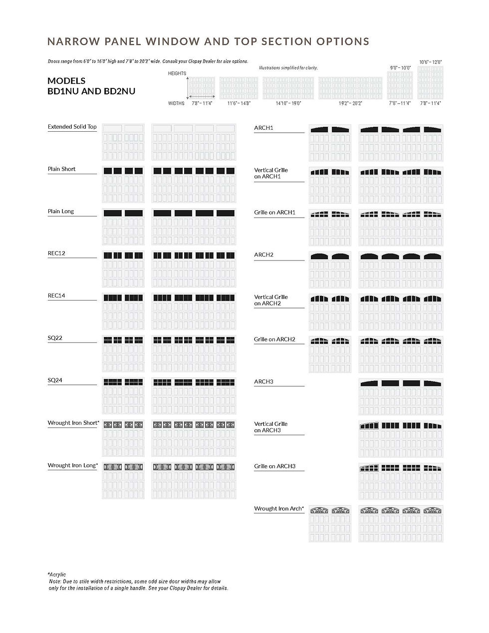 Thumbnail: Clopay Bridgeport Steel