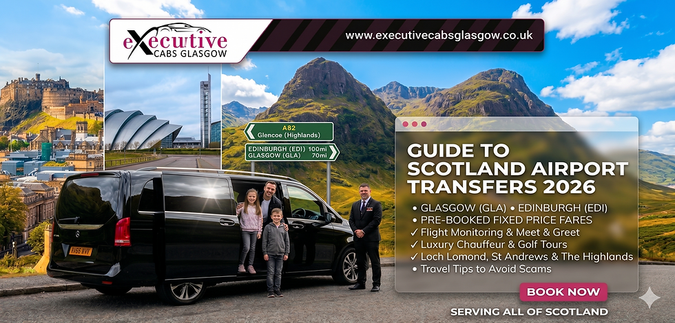 Taxi Tips Glasgow Edinburgh Scotland