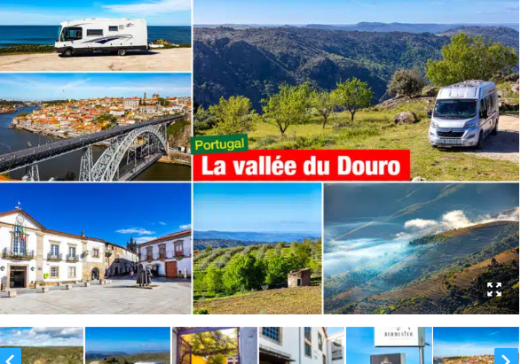Portugal : Itinéraire en camping-car le long de la vallée du Douro