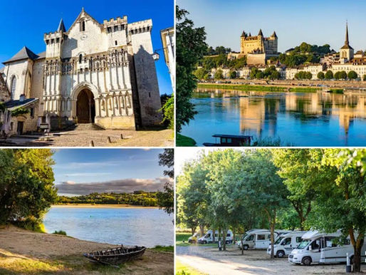 Les bords de Loire en camping-car : un itinéraire entre Saumur et Azay-le-Rideau