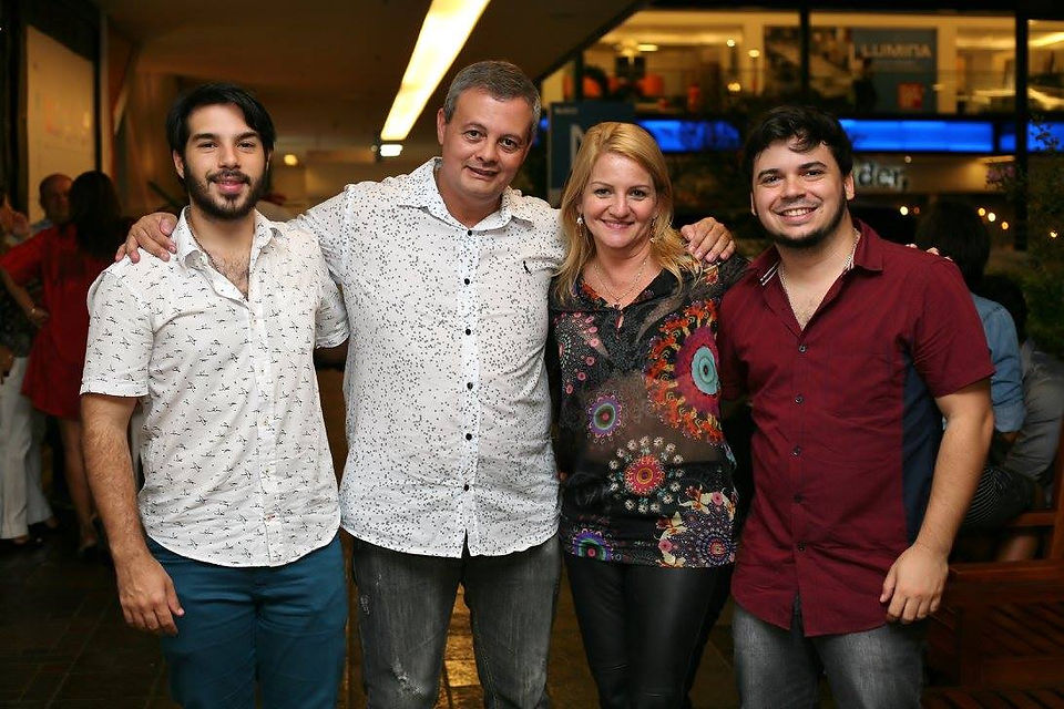 Alexandre Queiroz, Leandro Braz, Ana Cristina e Lucchesi Junior Ventura Marcos Antonio
