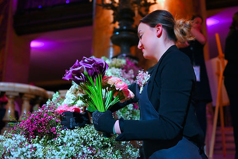 Remise de fleurs soignée La Clef Solution