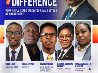 À Carrefour, Sony Lamarre Joseph invite les jeunes à se transformer en acteurs du changement