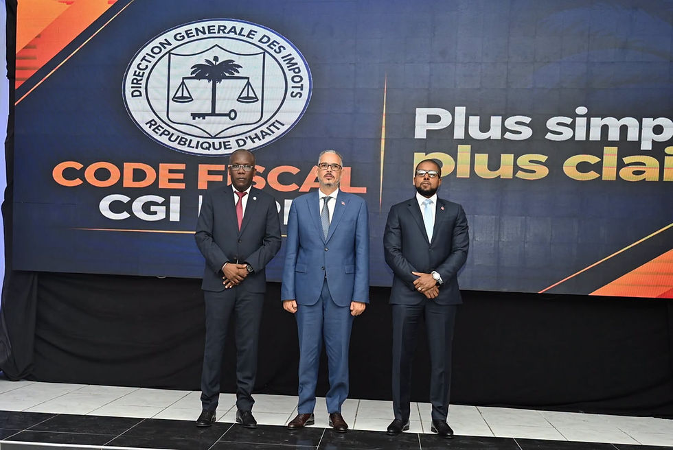 Entrée en vigueur du nouveau Code fiscal haïtien ce 01 octobre 2026