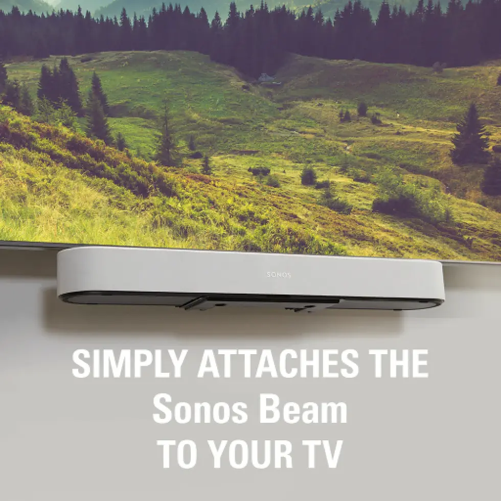 Thumbnail: Sanus Adjustable Soundbar TV Mount for Sonos Beam Speaker