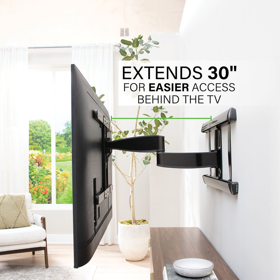 Thumbnail: SANUS Advanced XL Full-Motion Premium TV Wall Mount for TVs 65"-100" VXF830