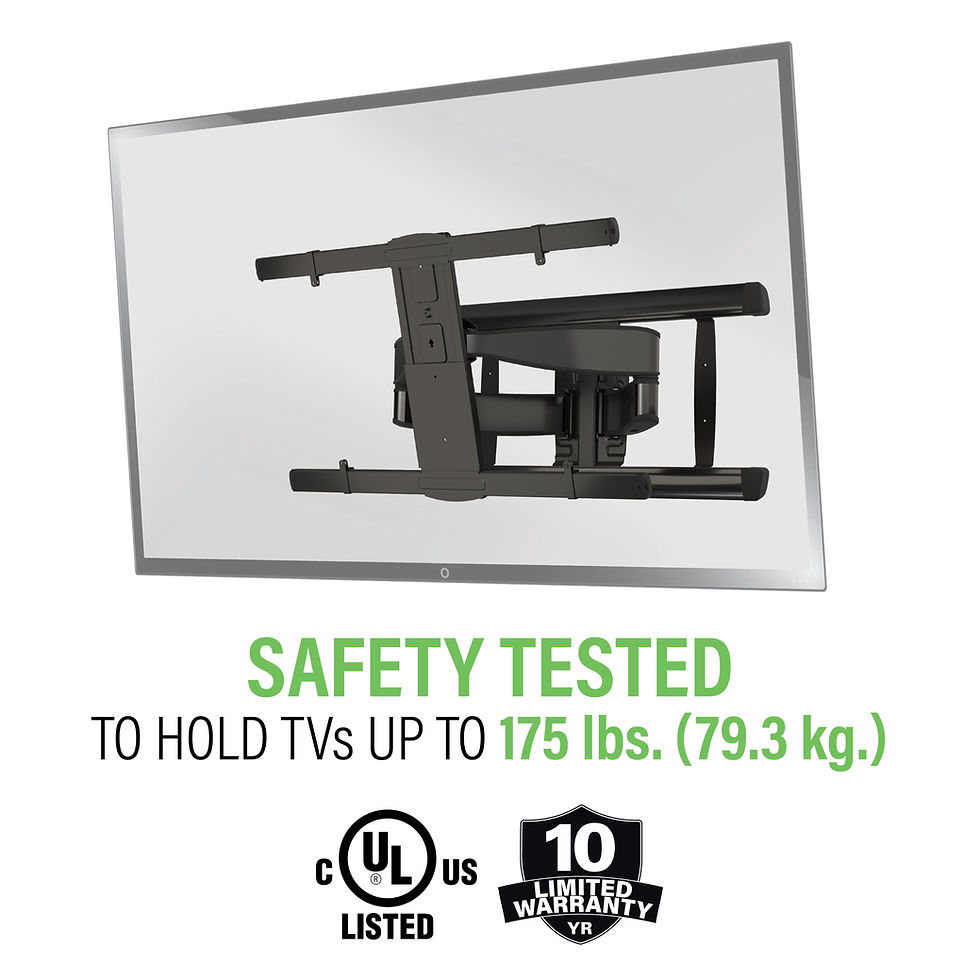 Thumbnail: SANUS Advanced XL Full-Motion Premium TV Wall Mount for TVs 65"-100" VXF830