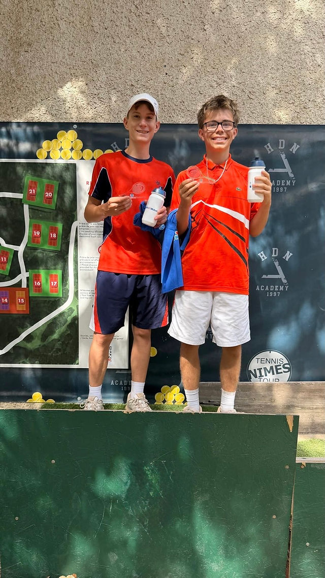Nimes Tennis Tour  2026 à la HDN Academy 