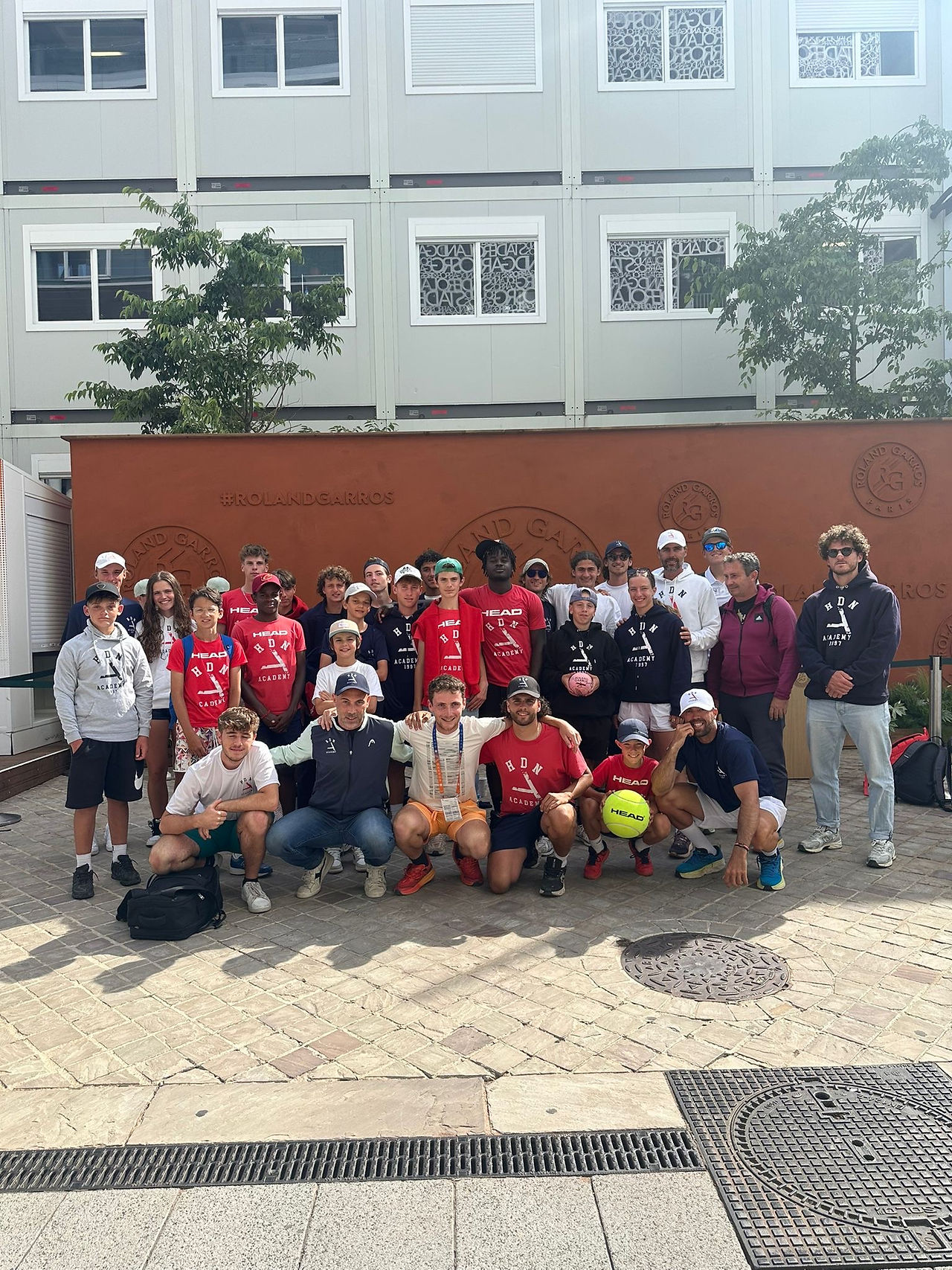 la HDN Academy à Roland-Garros