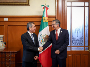 Logra gobernador con gabinete federal apoyos para salud e infraestructura en Tamaulipas