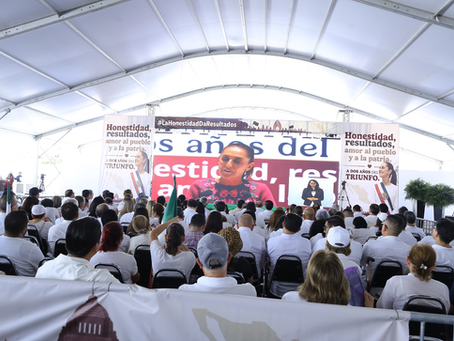 «Cuenta con el pueblo de Tamaulipas», expresa Américo Villarreal a Claudia Sheinbaum