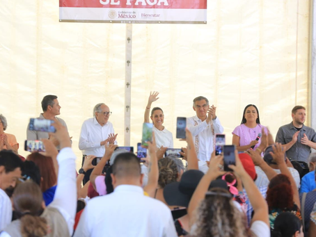 Claudia Sheinbaum pone en marcha en Tamaulipas programa Salud Casa por Casa y reconoce labor del gobernador Américo Villarreal