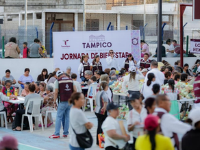 Encabeza Mónica Villarreal Jornada de Bienestar en la colonia Tolteca
