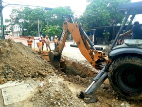 COMAPA SUR continúa fortaleciendo la red sanitaria en la zona conurbada