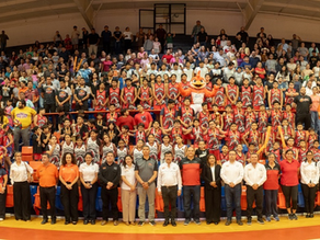 El rector Dámaso Anaya consolida el éxito de la primera Copa UAT de Básquetbol