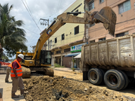 Avanza COMAPA SUR en la reposición de importante colector sanitario en Ciudad Madero