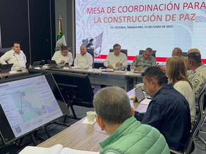Revisan Plan de Acción para reforzar seguridad en carreteras fronterizas de Tamaulipas