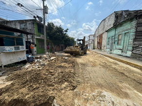 COMAPA SUR avanza en la rehabilitación de red sanitaria en céntrica colonia de Tampico