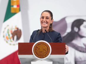 Reconoce presidenta trabajo de Américo para construir el Puerto del Norte