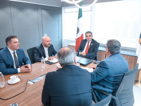 Firma el gobernador Américo Villarreal acuerdo para tratar aguas residuales