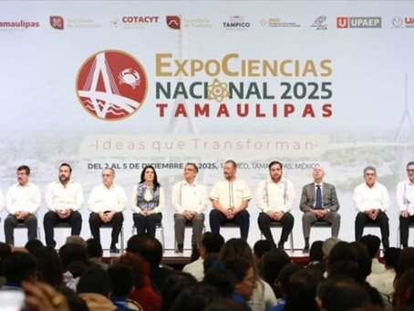 Resalta rector presencia de la UAT en la ‘ExpoCiencias Nacional 2025’