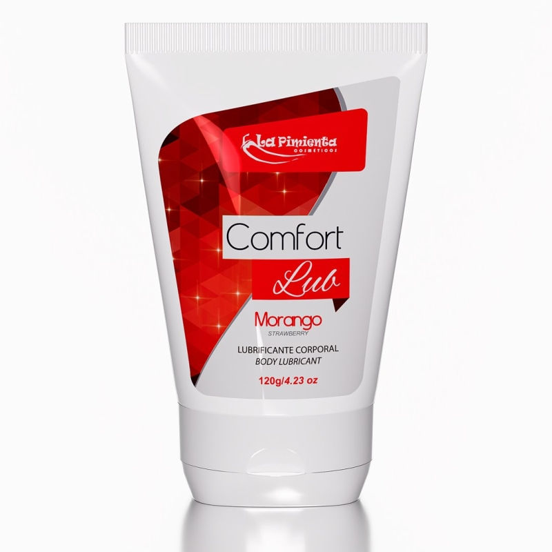 Miniatura: COMFORT LUB - MORANGO 120g - La Pimenta